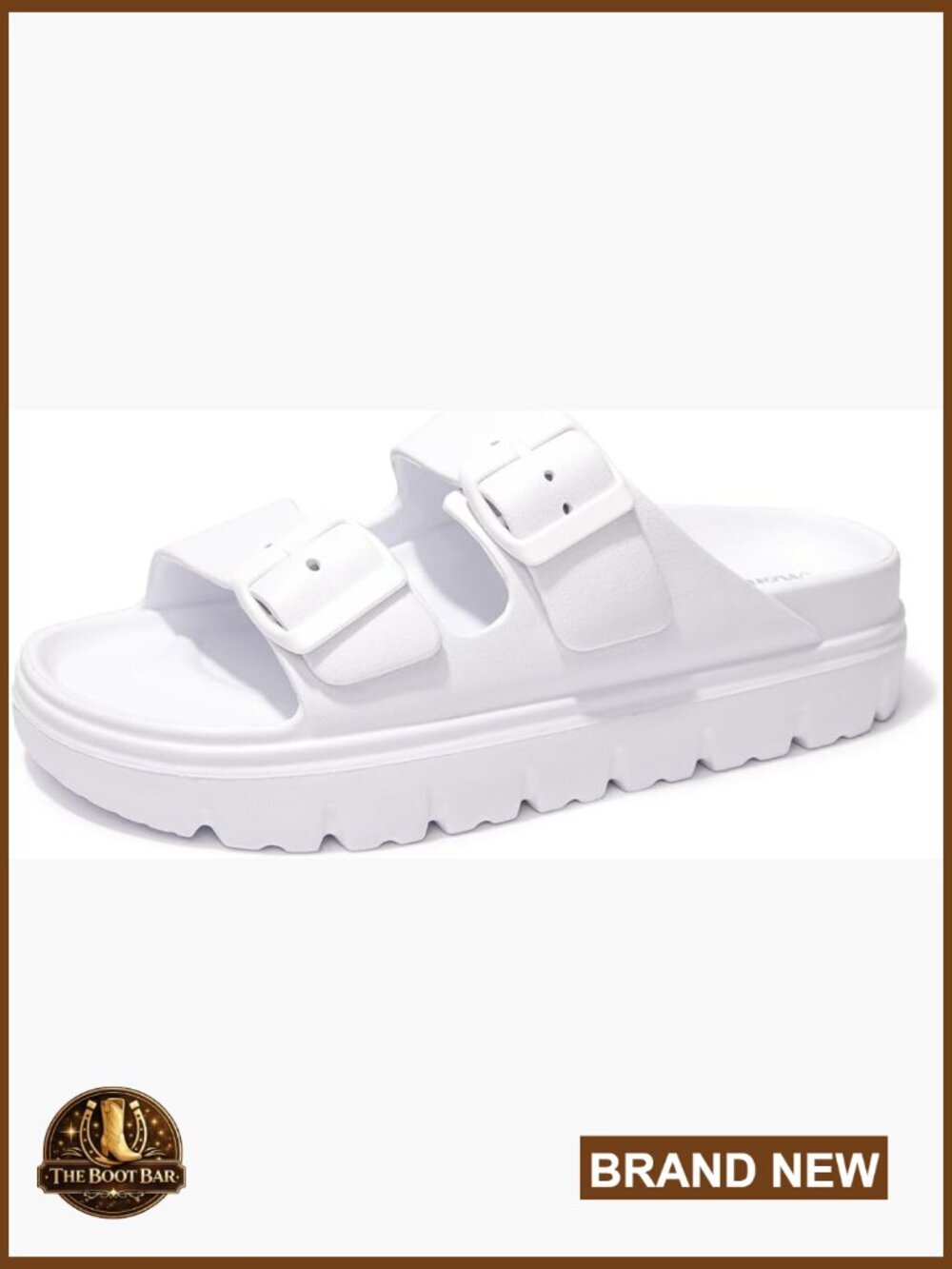 Women's Comfort Slides with Arch Support, Non-Slip Lightweight Foam Sandals